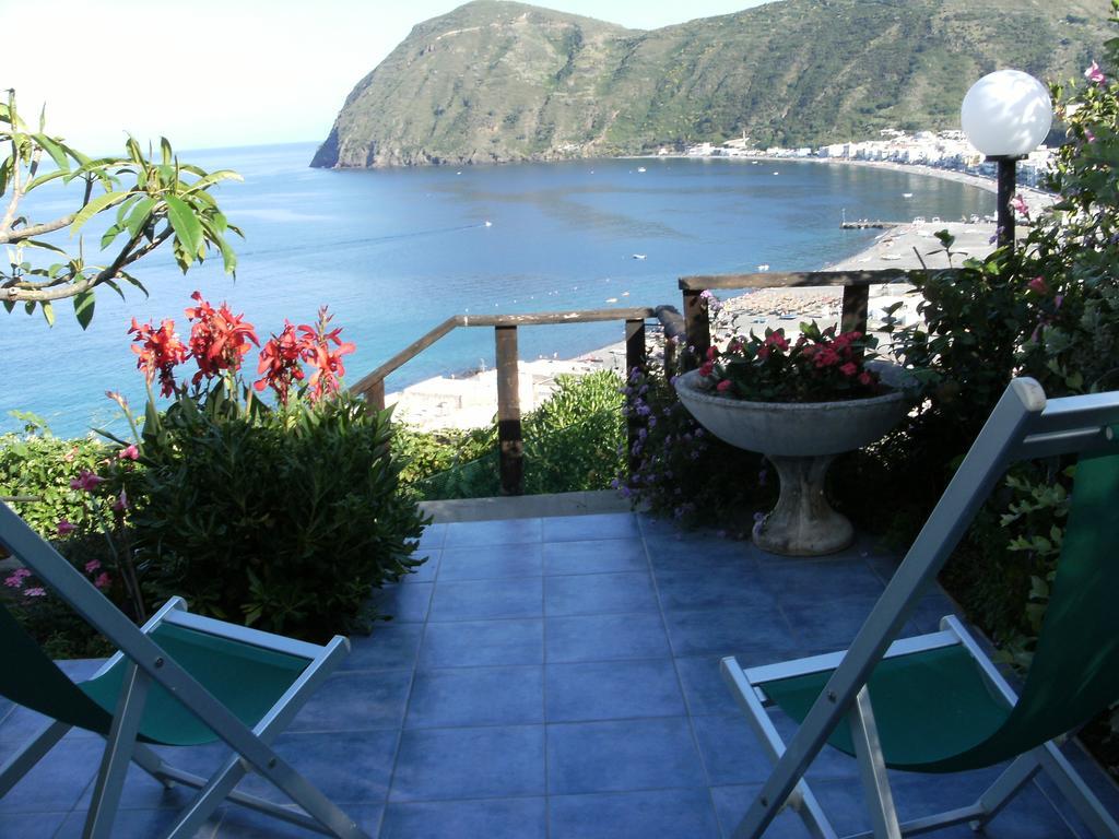 Villa Vista Mare Mela Lipari  Bagian luar foto