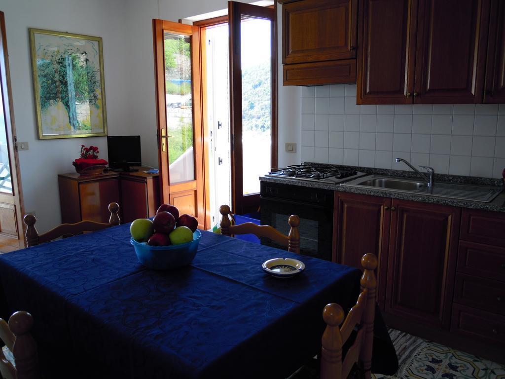 Villa Vista Mare Mela Lipari  Bagian luar foto