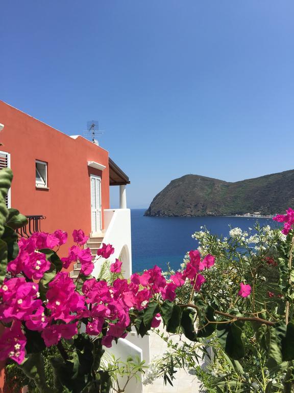 Villa Vista Mare Mela Lipari  Bagian luar foto
