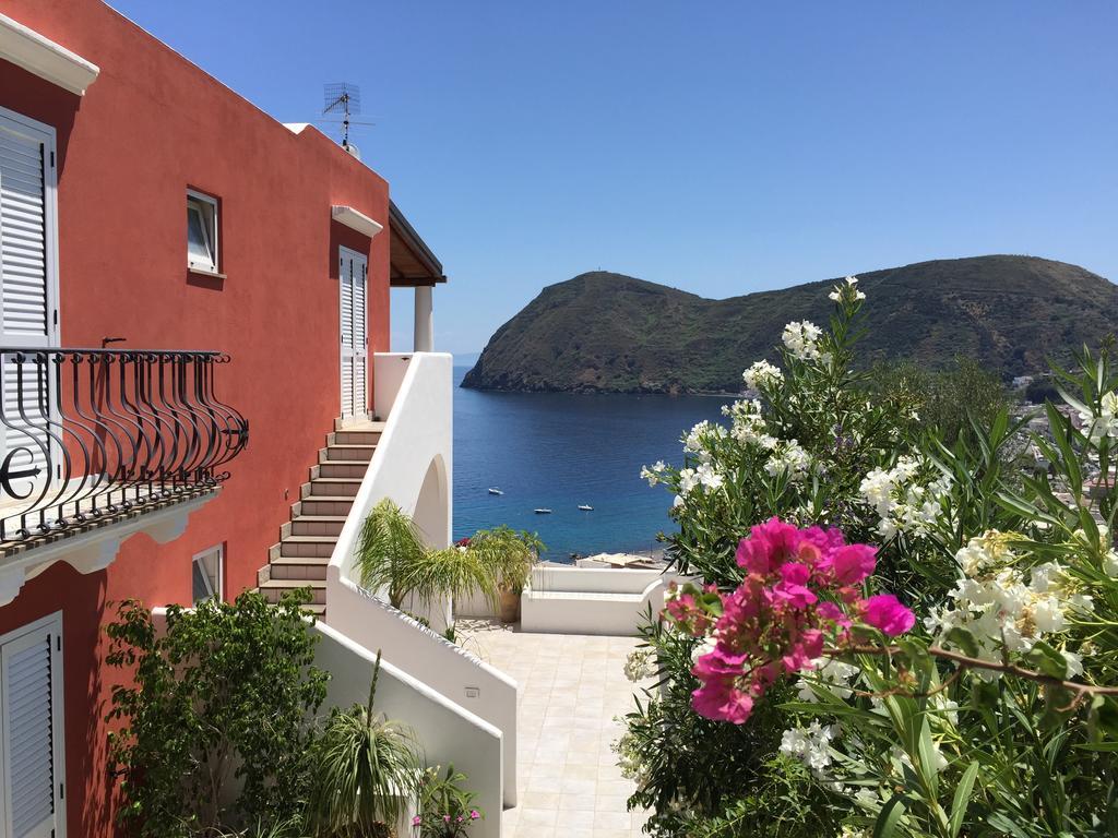Villa Vista Mare Mela Lipari  Bagian luar foto
