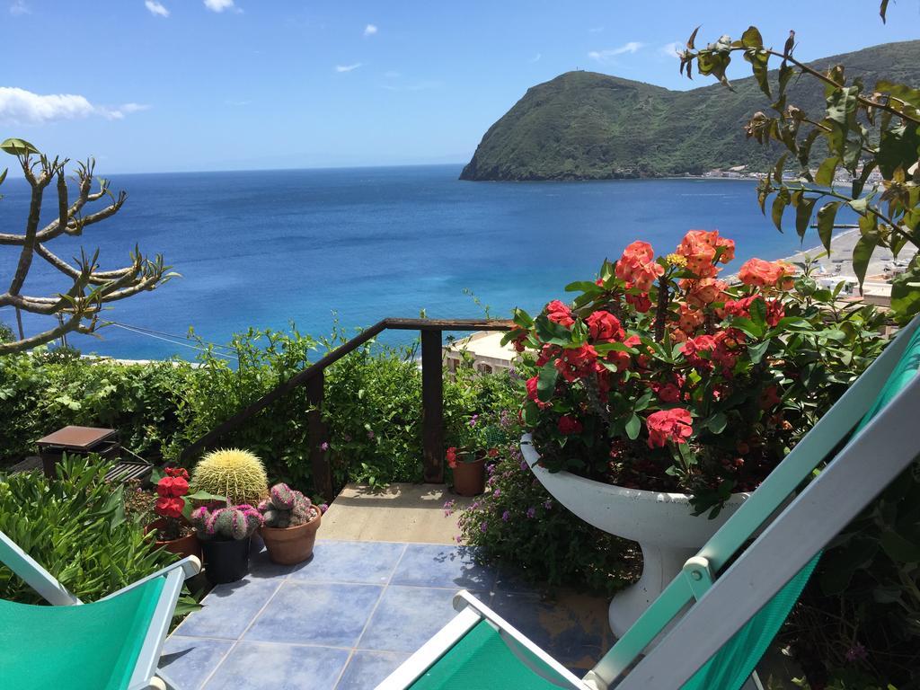 Villa Vista Mare Mela Lipari  Bagian luar foto