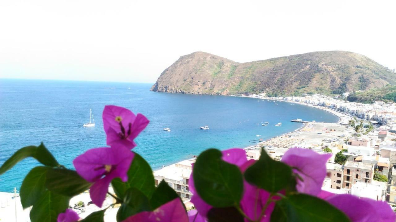 Villa Vista Mare Mela Lipari  Bagian luar foto