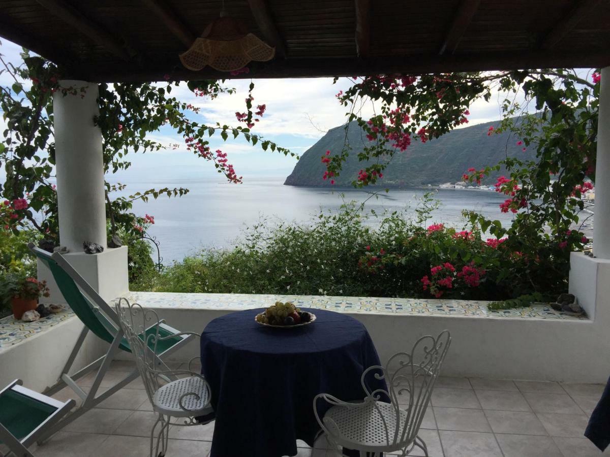 Villa Vista Mare Mela Lipari  Bagian luar foto